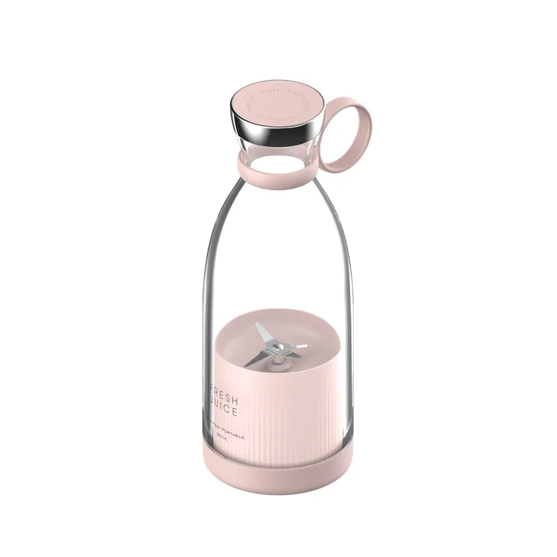On-The-Go Compact Electric Blender Bottle – Fresh Juice Maker