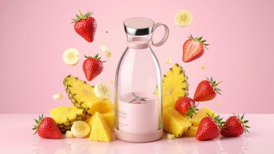 On-The-Go Compact Electric Blender Bottle – Fresh Juice Maker