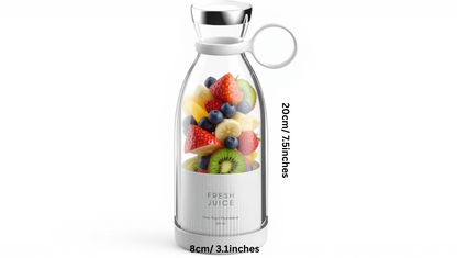 On-The-Go Compact Electric Blender Bottle – Fresh Juice Maker